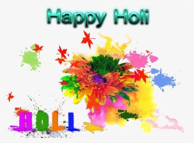 Happy Holi Png Free Background - Happy Holi, Transparent Png, Free Download