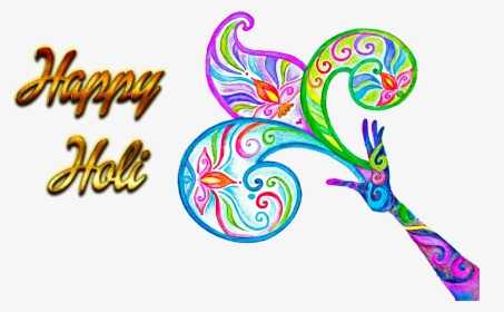 Happy Holi Png Transparent Image - Holi Drawings, Png Download, Free Download