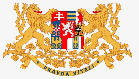 Coat Of Arms Lion Png - Státní Znak První Republiky, Transparent Png, Free Download