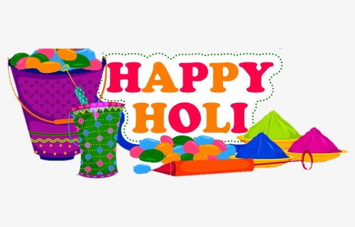 Happy Wishes In Hindi With Name - Happy Holi 2018 Png, Transparent Png, Free Download