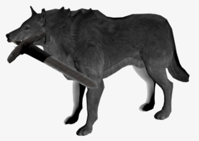 Grey Wolf Png File - Skyrim Sif The Great Grey Wolf, Transparent Png, Free Download