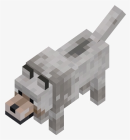 Minecraft Wolf Png - Transparent Minecraft Wolf, Png Download, Free Download