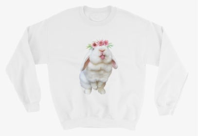 Image Of Blanco "flower Crown - Sweater, HD Png Download, Free Download