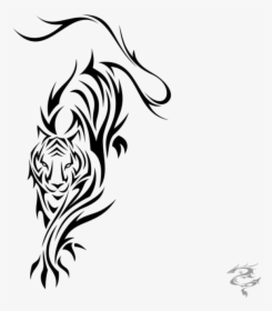 Transparent Tiger Head Clipart - Tiger Tattoo Png, Png Download, Free Download