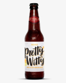 Ibc Prettywitty Bottle - Ithaca Flower Power Ipa, HD Png Download, Free Download