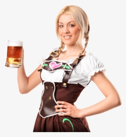 Woman Drinking Beer Png, Transparent Png, Free Download