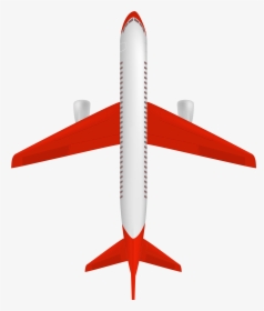 Airplane Top View Clipart, HD Png Download, Free Download