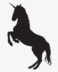 Mane - Unicorn Silhouette Png, Transparent Png, Free Download