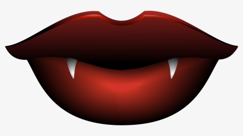 Vampire Lips Png - Illustration, Transparent Png, Free Download