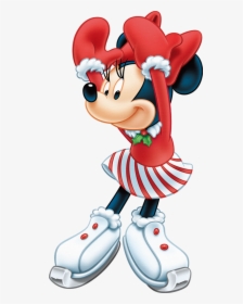 Minnie Mouse Christmas Clipart, HD Png Download, Free Download