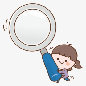 Transparent Magnifying Glass Png - Cartoon Magnifying Glass Clipart, Png Download, Free Download