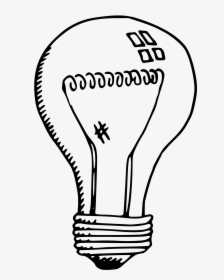 Light Bulb Clipart Drawn, HD Png Download, Free Download