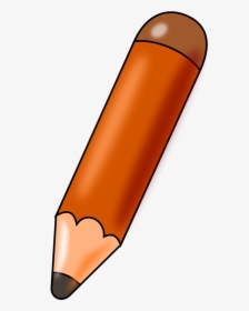Blunt Clipart Lit - Orange Pencil Clipart, HD Png Download, Free Download