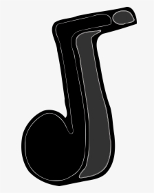 Single Music Note Clip Arts, HD Png Download, Free Download