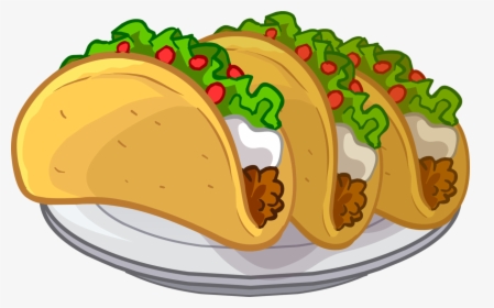 Food Tacos Png - Transparent Background Tacos Clipart, Png Download, Free Download