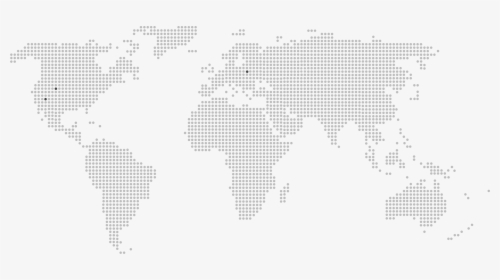 Transparent Maps Dotted - World Map Dots Png, Png Download, Free Download