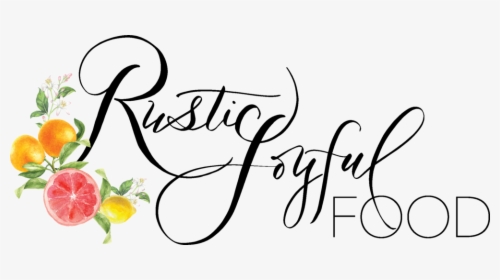 Rustic Joyful Food Logo New Final - Calligraphy, HD Png Download, Free Download