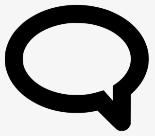 Speech Bubble - Circle, HD Png Download, Free Download