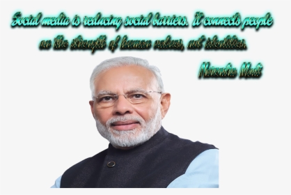 Narendra Modi Quotes Png Free Pic - Narendra Modi, Transparent Png, Free Download