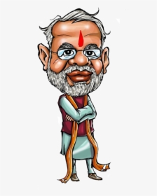 Modi The Leader India Desperately Needs Global Ⓒ - Politician On Social Media, HD Png Download, Free Download