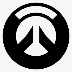 Icon Free Download Png And Vector - Overwatch Logo Black And White, Transparent Png, Free Download