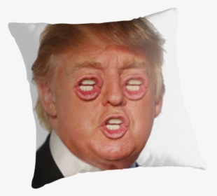 Donald Trump With Mouth For Eyes - Donald Trump Funny Face, HD Png Download, Free Download