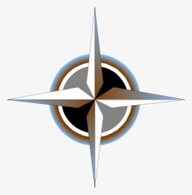 Compass Svg Clip Arts - Compass Brown Vector, HD Png Download, Free Download