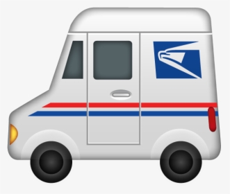 Emoji Round 1 Newmie Truck - Mail Car Gif, HD Png Download, Free Download