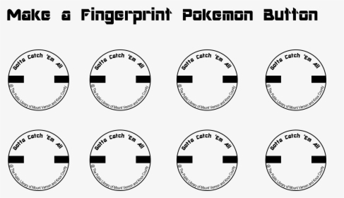Pokemon Go Button Png, Transparent Png, Free Download
