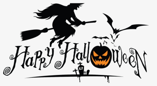 Halloween Witch Witchcraft Clip Art - Witch Happy Halloween Clipart, HD Png Download, Free Download