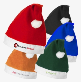 Promotional Christmas Hats Printed, Printed Chrismas - Santa Claus, HD Png Download, Free Download