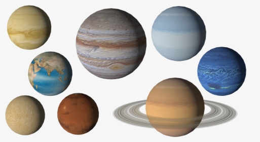 Transparent Planet Png - Planets 3d Model Free, Png Download, Free Download