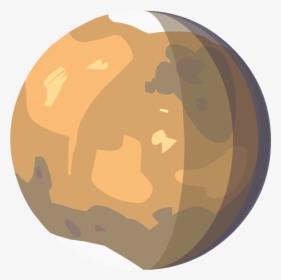 Mars Planet Png - Mercury Planet Cartoon Png, Transparent Png, Free Download