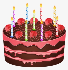Birthday Cake Png Transparent Clip Art Image - Transparent Birthday Cake Clip Art, Png Download, Free Download