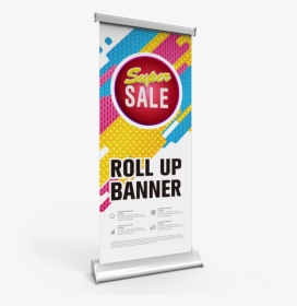 Deluxe Retractable Banner Stand With Wide Teardrop - Banner, HD Png Download, Free Download