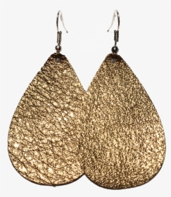 Gold Tear Drops , Png Download - Earrings, Transparent Png, Free Download