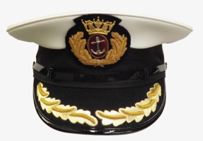 Captain Hat Png - Merchant Navy Officers Cap, Transparent Png, Free Download