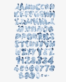 Ice Font Png, Transparent Png, Free Download