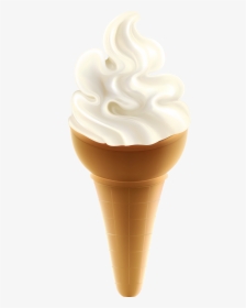 Transparent Ice Cream Cone Picture - Ice Cream Cone Transparent Background, HD Png Download, Free Download