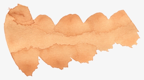 Beige Watercolour Brush Stroke , Png Download - Paint Brush Stroke Brown, Transparent Png, Free Download