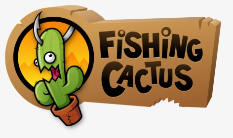 Logo - Fishing Cactus Logo, HD Png Download, Free Download