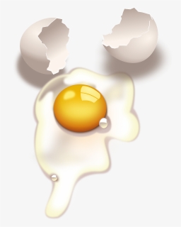 Egg Yolk,egg,fried Egg - Egg Clip Art, HD Png Download, Free Download