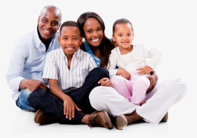 Black African Happy Family, HD Png Download, Free Download