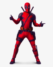 Full Body Deadpool Drawing, HD Png Download, Free Download