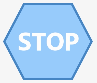Stop Sign Icon Png - Traffic Sign, Transparent Png, Free Download