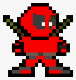 Pixel Deadpool Png , Png Download - Fortnite Rust Lord Pixel Art, Transparent Png, Free Download