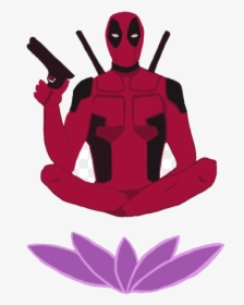 Deadpool Illustration By Kimberly Decker Clipart Transparent - Deadpool, HD Png Download, Free Download
