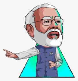Narendra Modi Cartoon Png, Transparent Png, Free Download