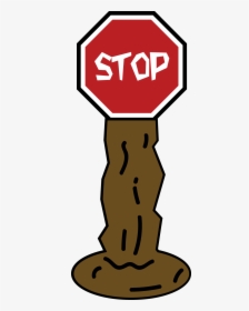 Stop Sign Frame Png Clipart , Png Download - Cop Stop Police Vector Siluet, Transparent Png, Free Download
