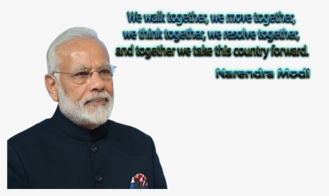 Narendra Modi Quotes Png Free Image Download - Senior Citizen, Transparent Png, Free Download